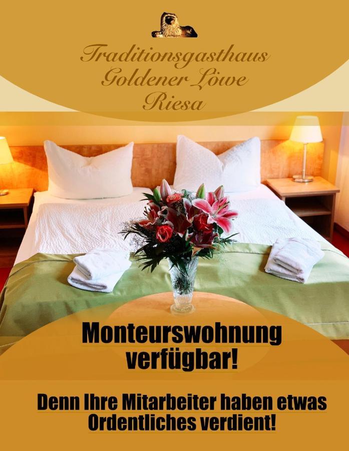 Traditionsgasthaus Goldener Loewe Restaurant & Gæstehus Riesa